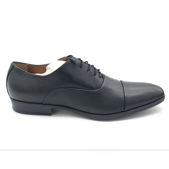 Bruno Magli Locascio Black Nappa  Leather Cap Toe Oxford BM1LOCA0P Size 13 main image 6